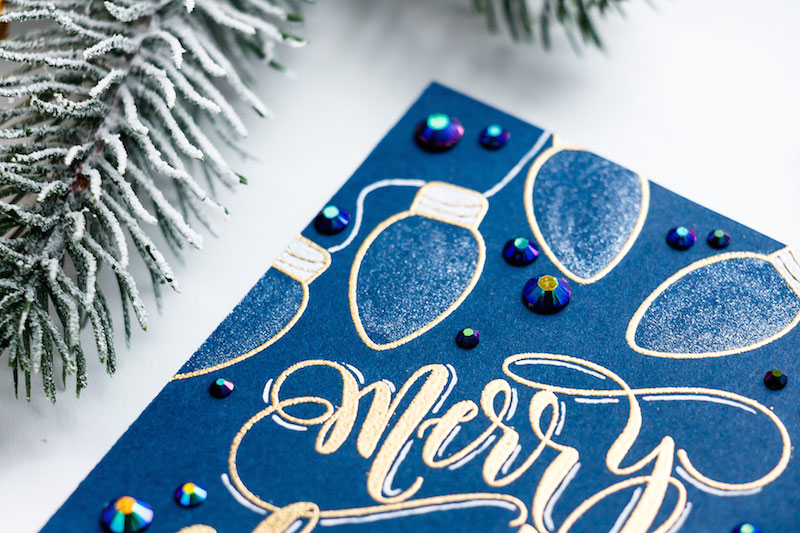 Yippee for Yana: Caligraphy-Like Christmas Cards