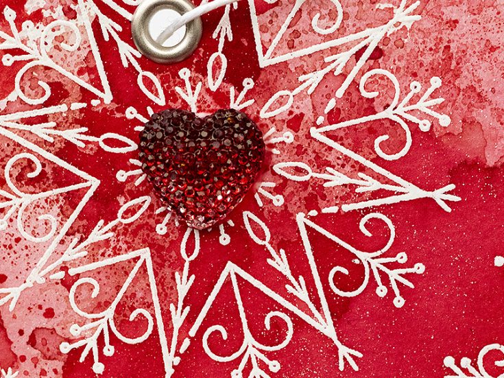 Snowflake Christmas Wall-Hanging