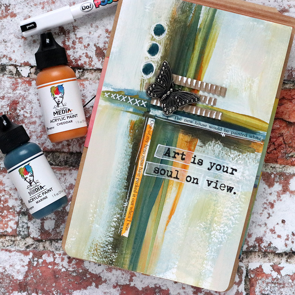Art Journaling: Abstract Painted Backgrounds - Simon Says Stamp Blog