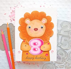 One Stamp, Five Ways: Birthday Numbers!