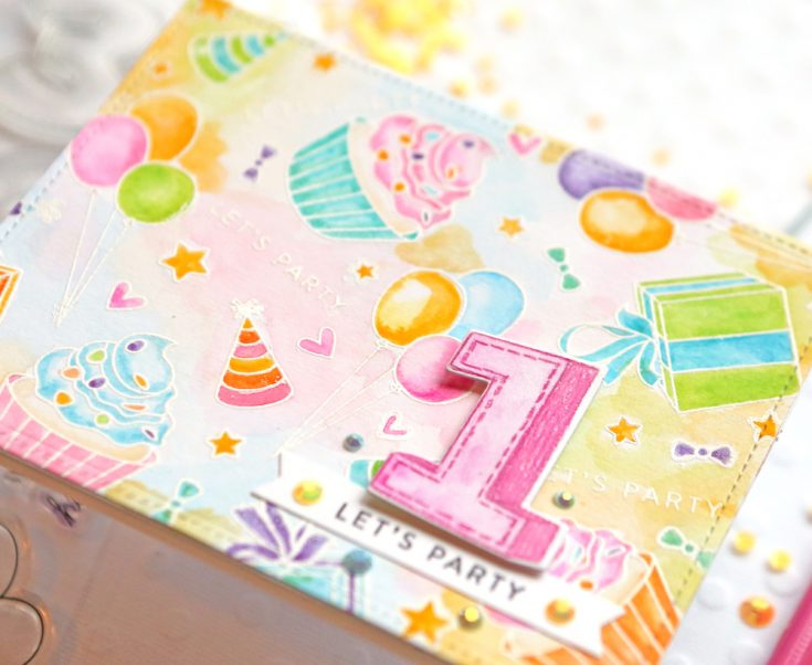 One Stamp, Five Ways: Birthday Numbers!