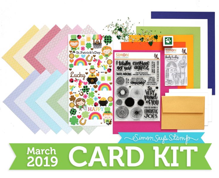 March 2019 Lucky Rainbow Card Kit