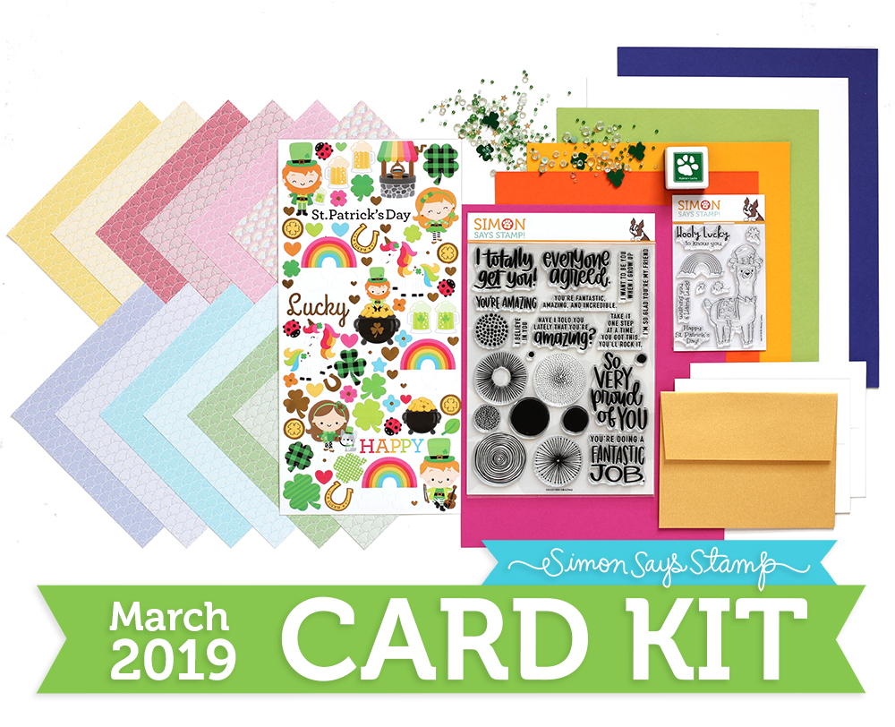 March 2019 Lucky Rainbow Card Kit