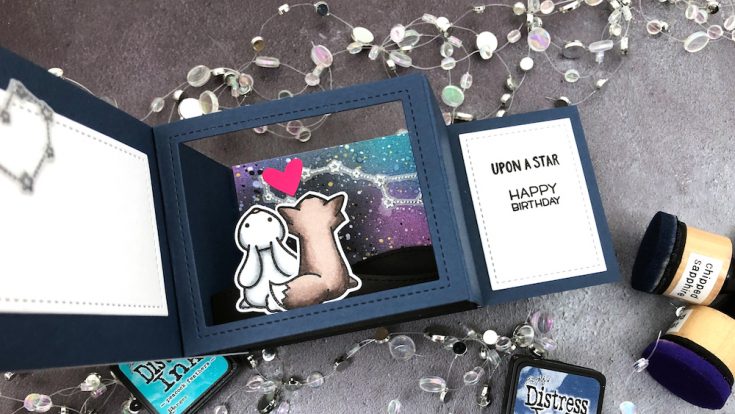 Interactive Cards by Jess: Hidden Shadow Box Card