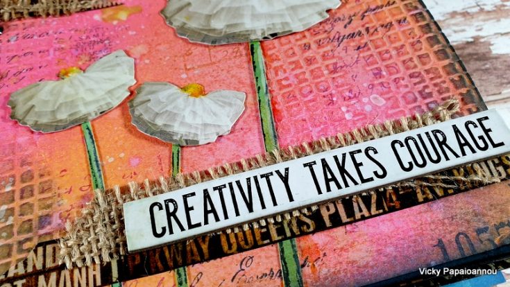 Art Journaling by Vicky Papaioannou: Creativity Takes Time