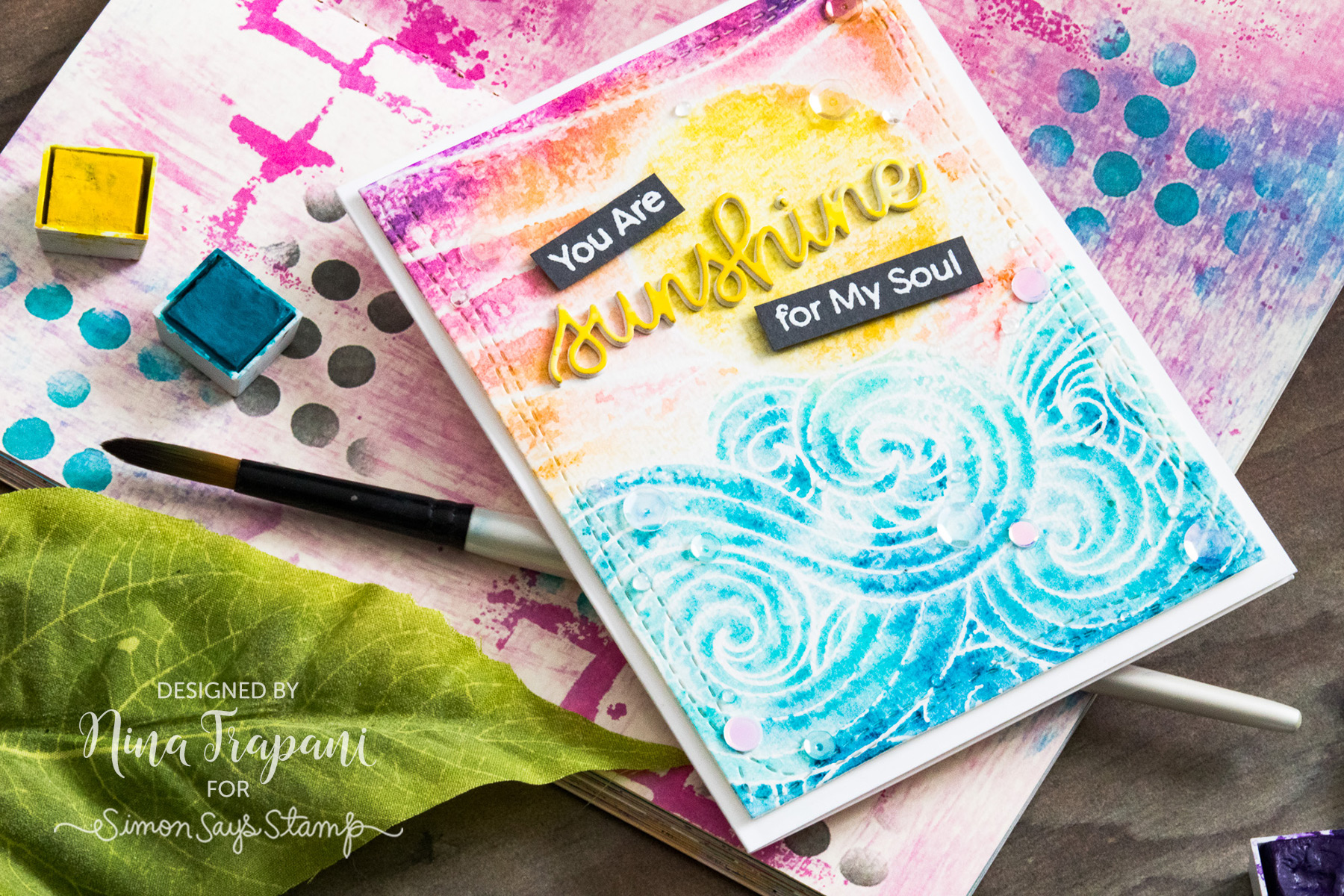 Background Stamping 3 Ways