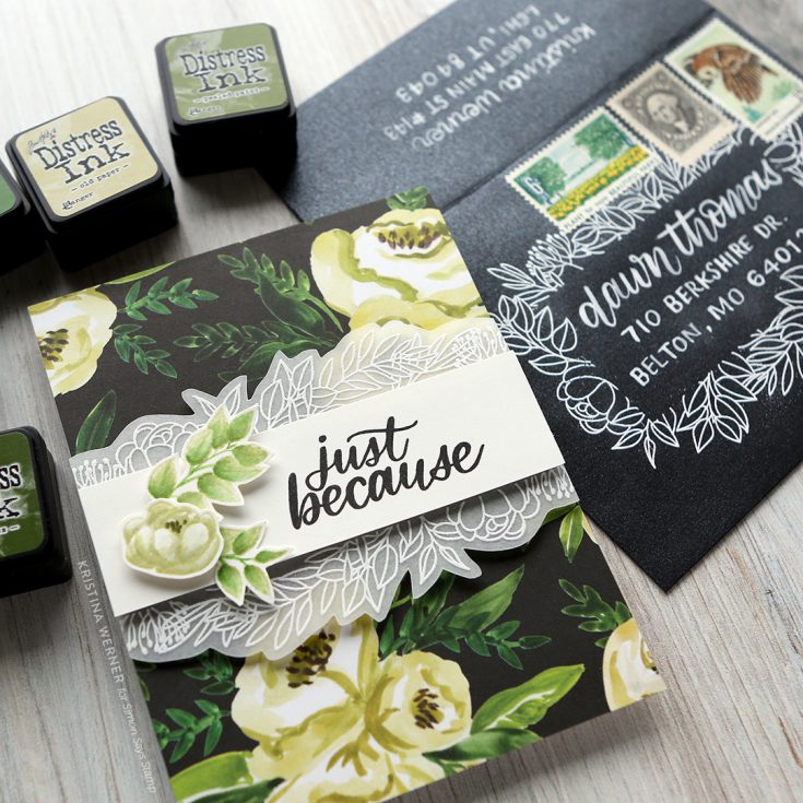 Blender Pen Coloring & Mail Art Lettering - June 2019 Card Kit