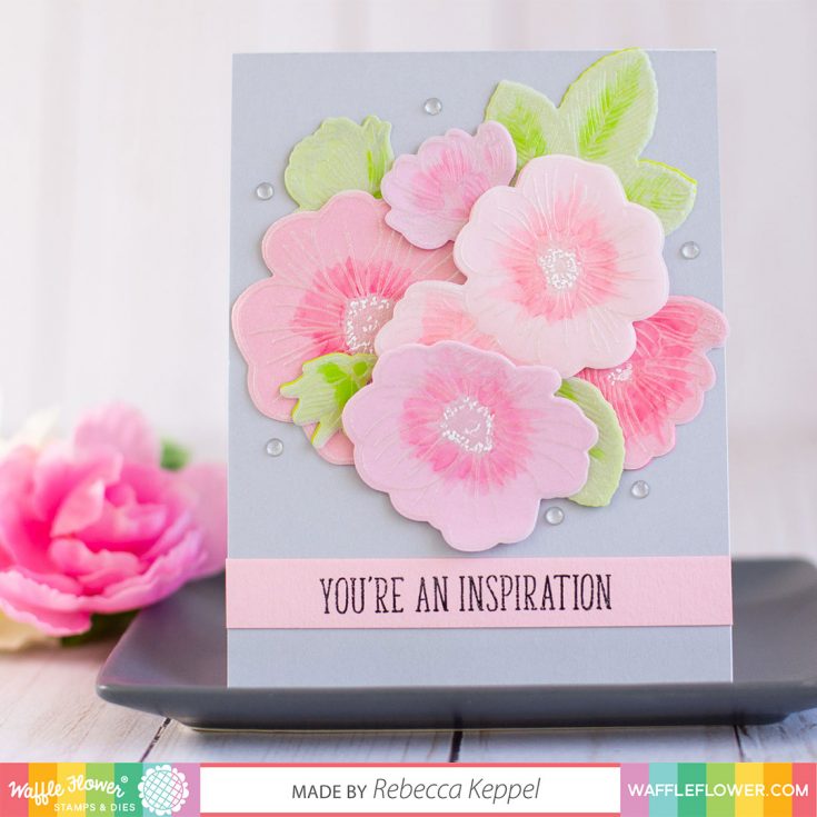 NEW Waffle Flower: Cardstock Backed Vellum