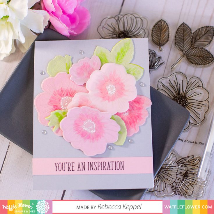 NEW Waffle Flower: Cardstock Backed Vellum