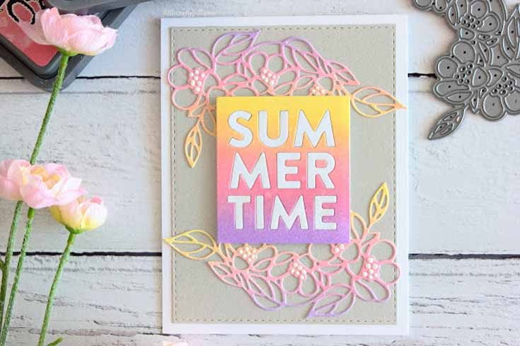 Amanda Korotkova Simon Says Stamp May 19 Throwback Thursday Summertime and Flower Cluster dies