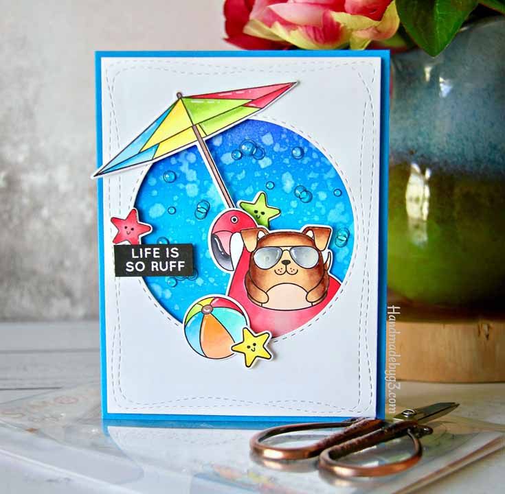 Gayatri Murali Simon Says Stamp June 2019 Throwback Thursday Summer Cuddly Critters stamp set and coordinating dies