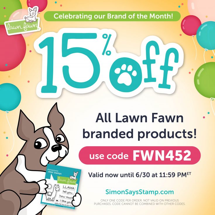 Lawn Fawn 15% off Sale