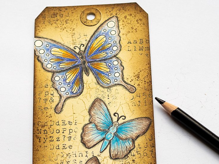 Butterfly Tag by Anna-Karin Evaldsson