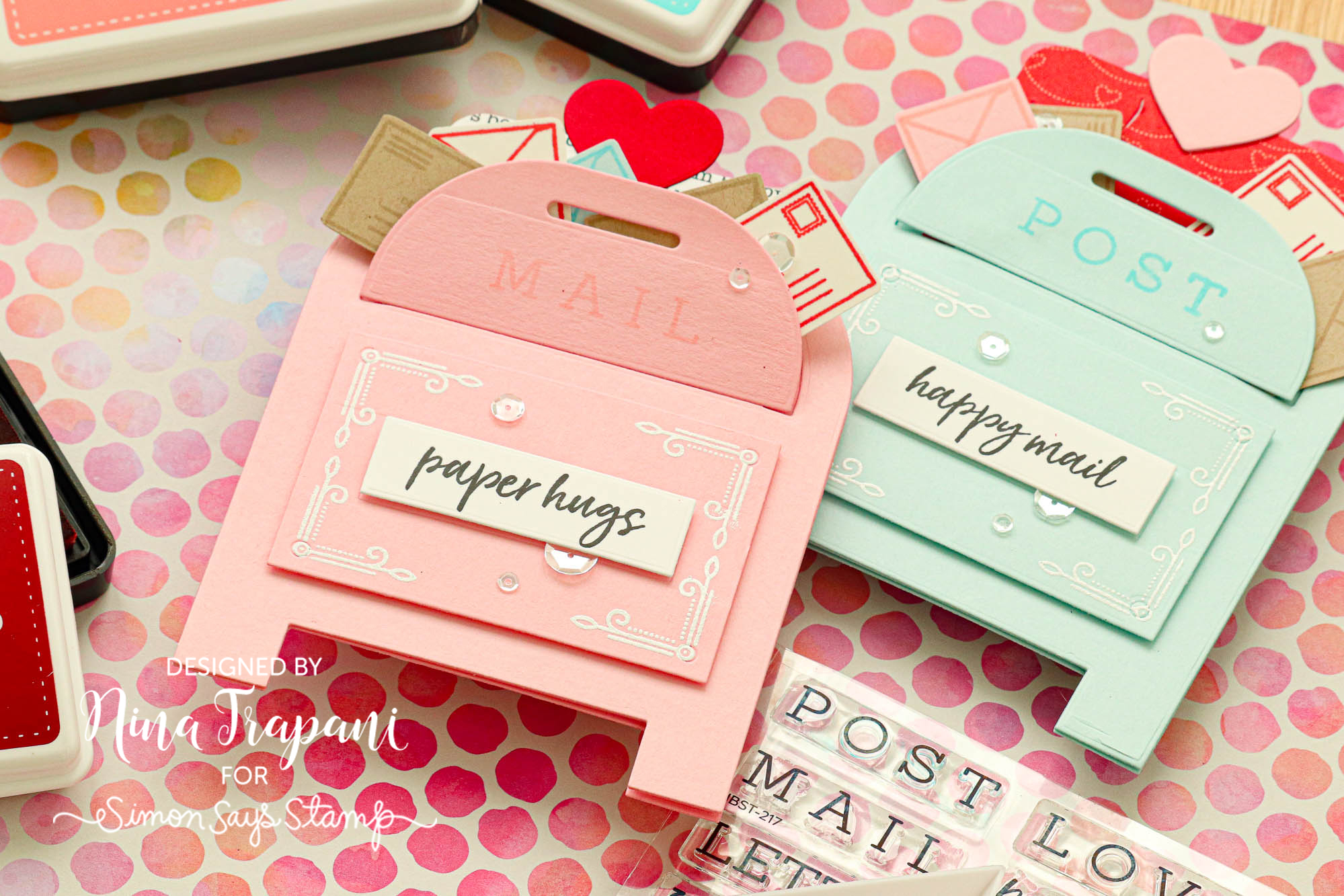 Studio Monday with NinaMarie Interactive Mailbox Gift Card Holders