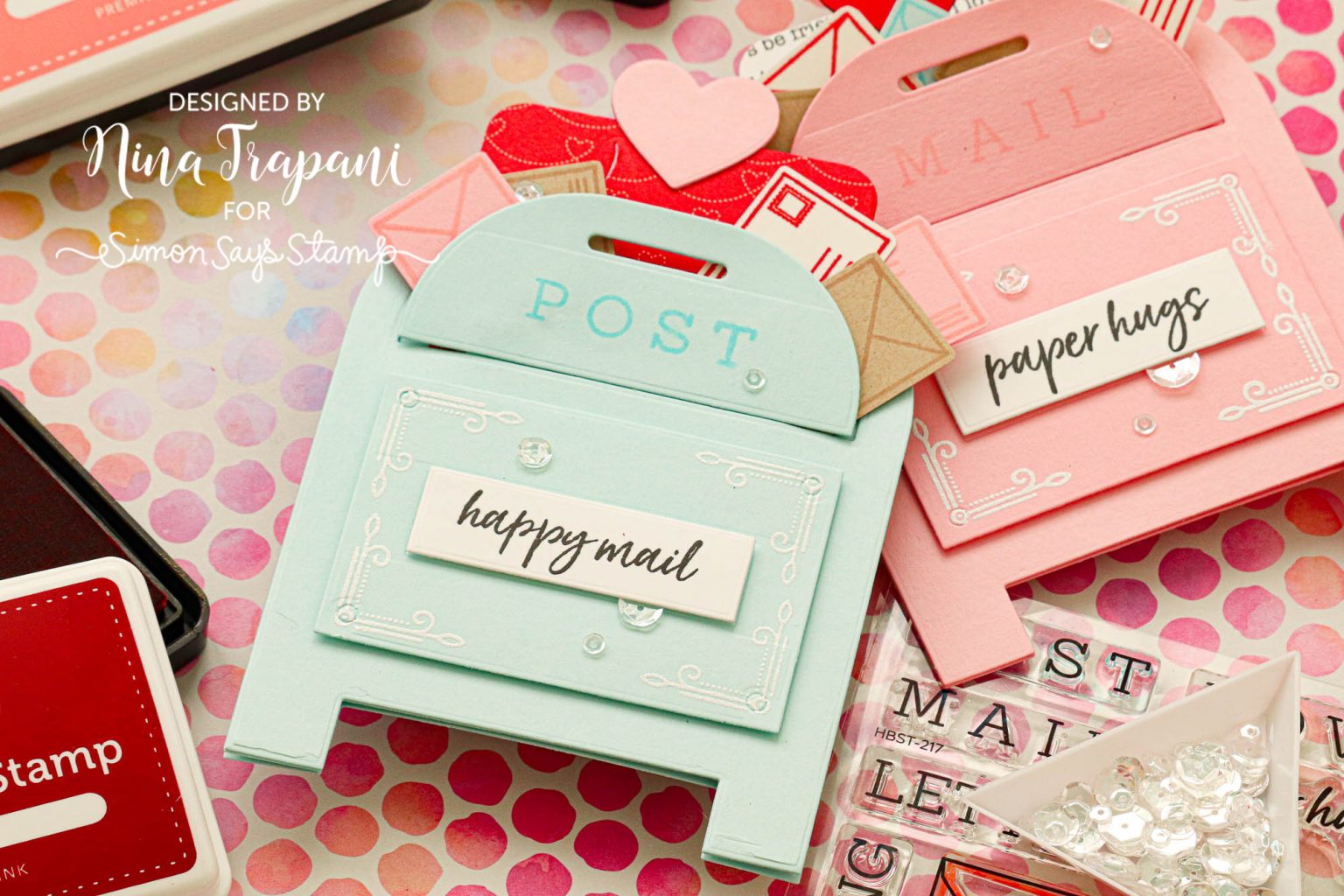 Studio Monday with NinaMarie Interactive Mailbox Gift Card Holders!