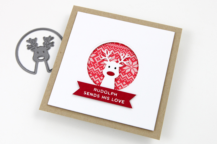 Cathy Zielske Simon Says Stamp August 2020 Throwback Thursday STAMPtember® Edition Ho Ho Deer die and Tabbed Sentiments Holiday stamp set