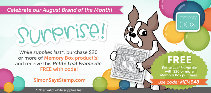 August 2020 Brand of the Month: Memory Box!