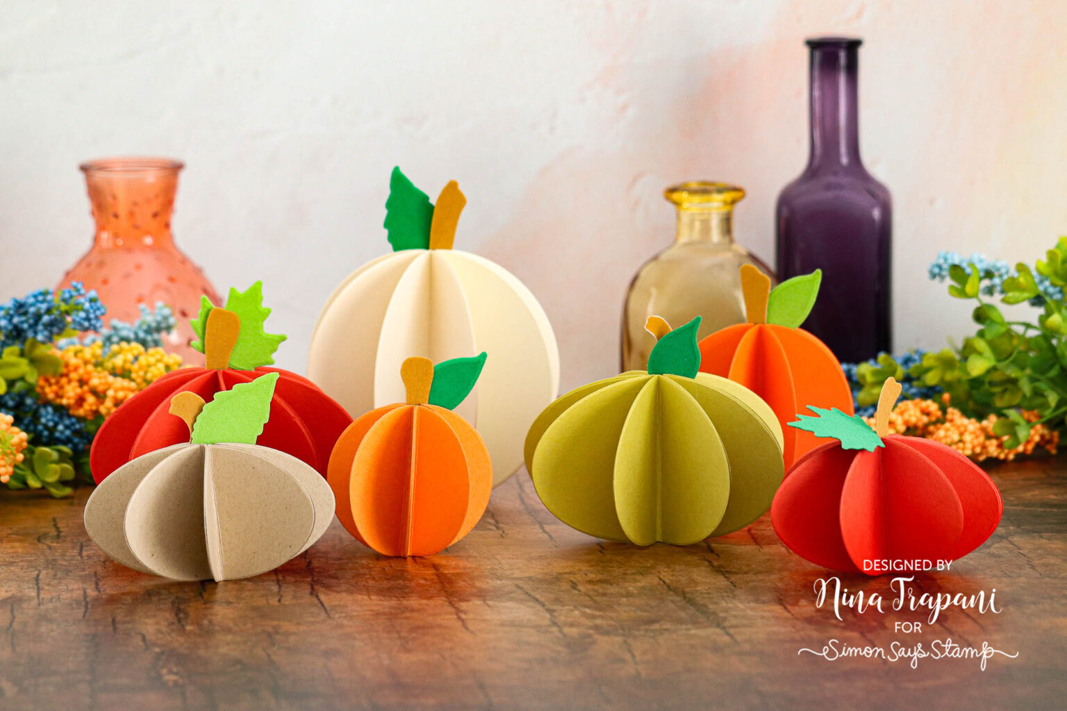 Easy DIY Paper Pumpkins for Fall Decor!