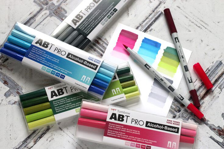 ABT PRO Alcohol Ink Markers Archives - Tombow USA Blog