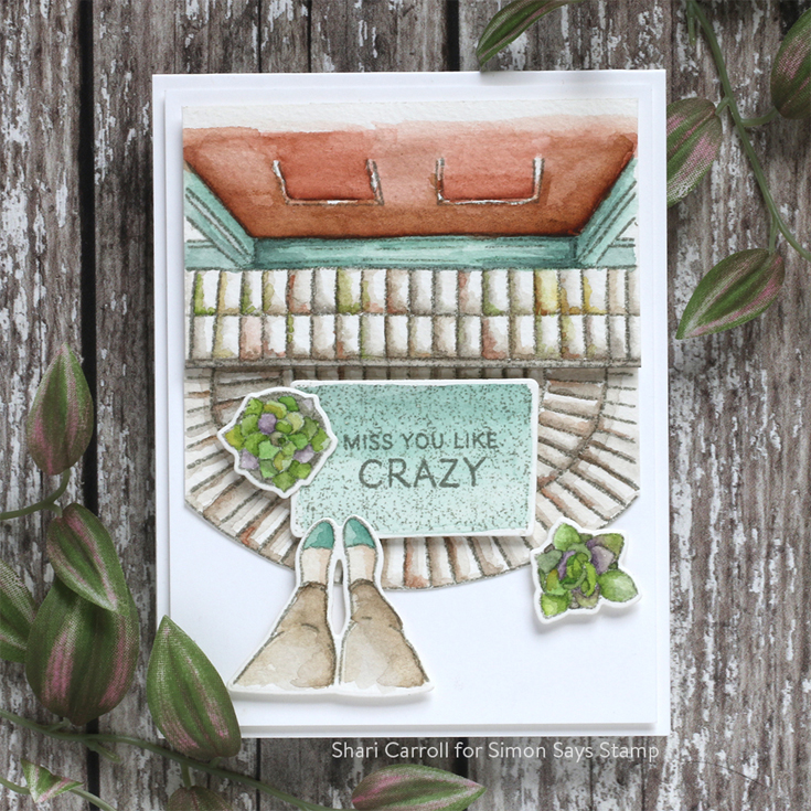 All the Feels Blog Hop Shari Carroll Front Porch and Front Porch Family stamps and dies