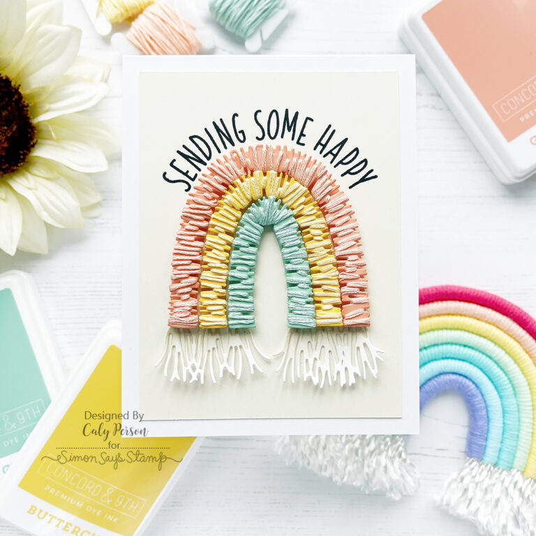 Crafty with Caly C9 Rainbow Stitches and Strings