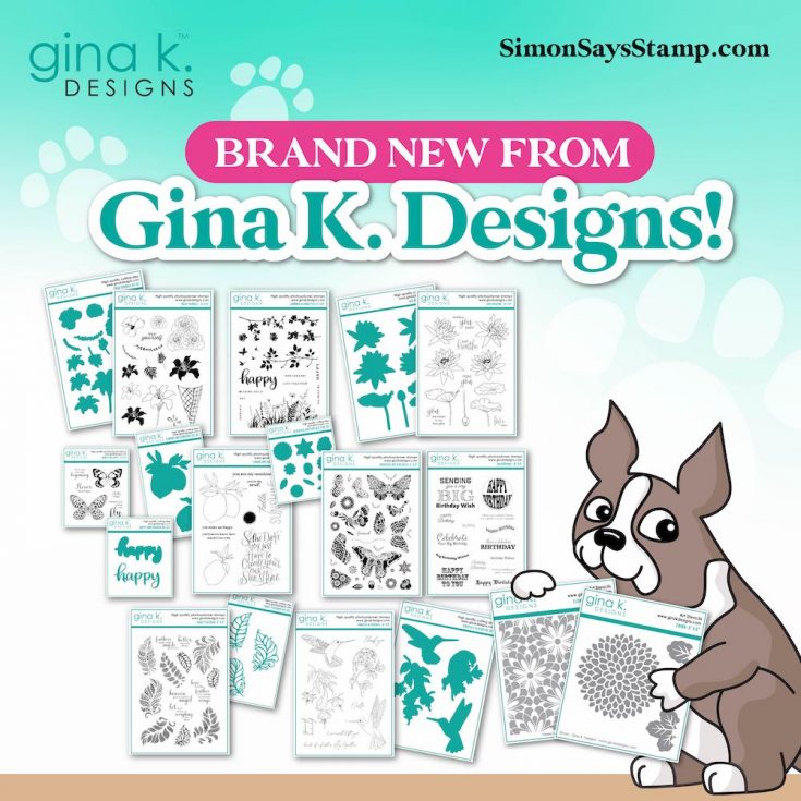 Gina K Designs Sending You a Smile Coordinating Dies die0367 – Simon Says  Stamp