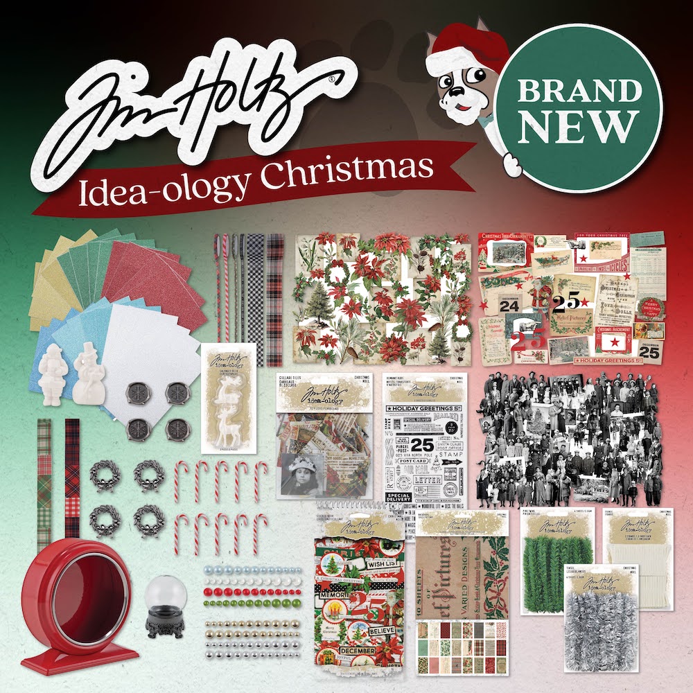 BRAND NEW! Tim Holtz Holiday 2022 Ideaology Collection!