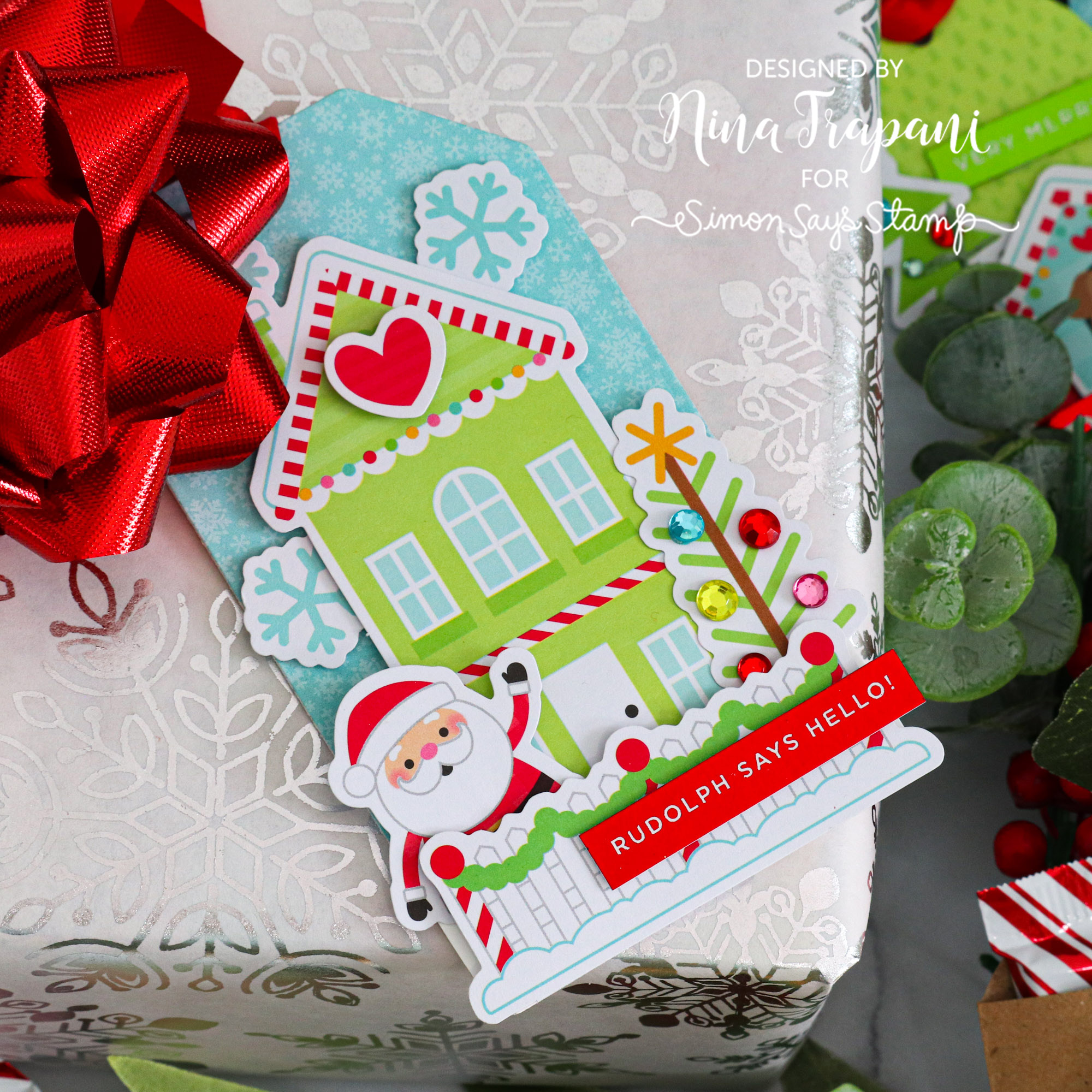 Doodlebug Design Inc Blog: Quick & Easy Washi Tape Christmas Tree Cards