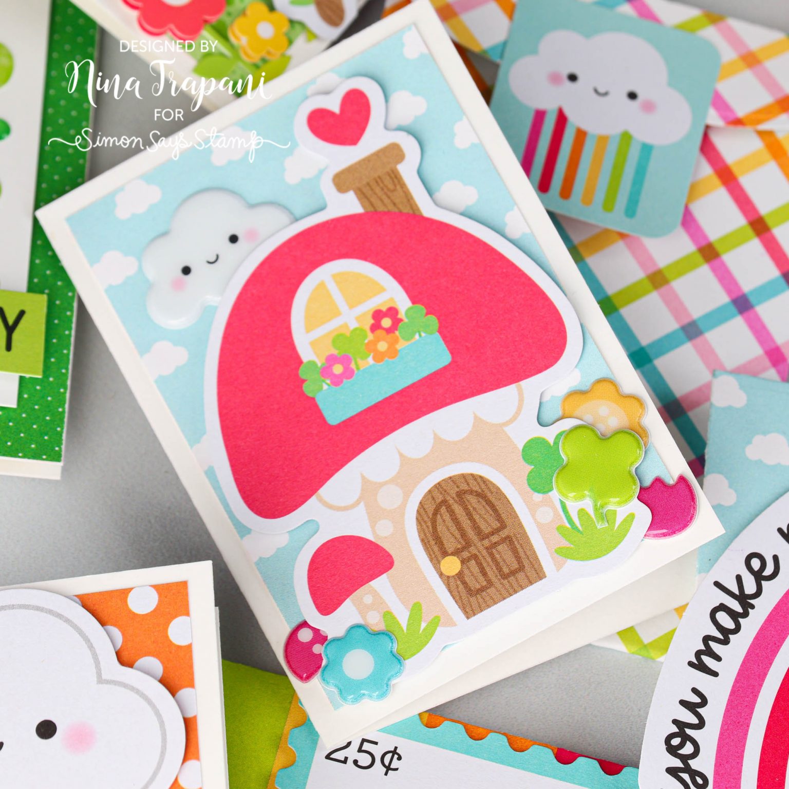 SO EASY! Mini Cards + Envelopes with NEW Doodlebug!