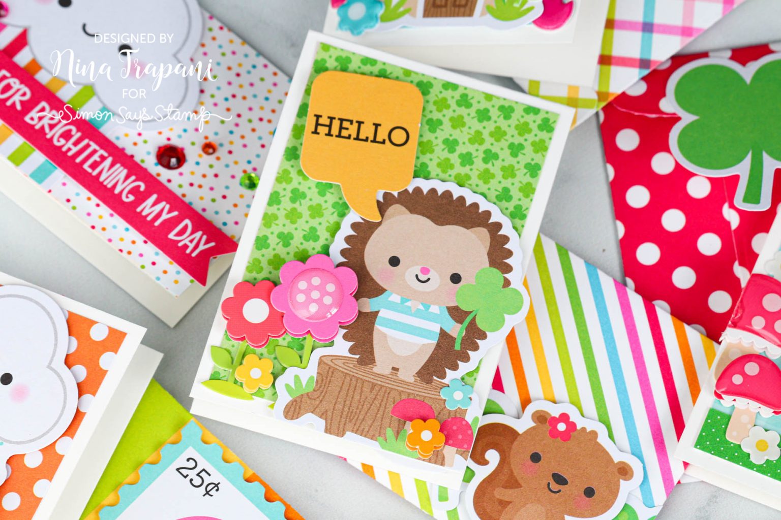 SO EASY! Mini Cards + Envelopes with NEW Doodlebug!