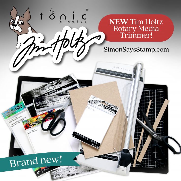 BRAND NEW Tim Holtz Rotary Media Trimmer!