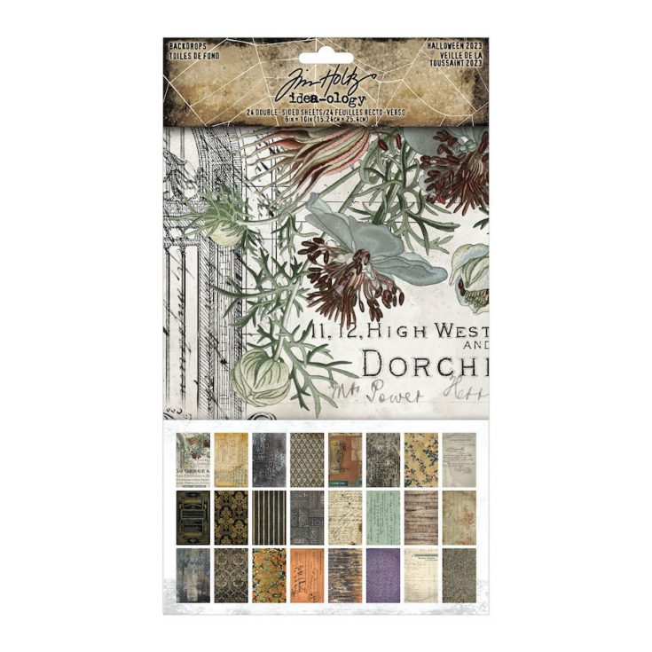 Tim Holtz 2023 Halloween Idea-Ology Confections - Scrapbooking Embellishments For Paper Crafts
