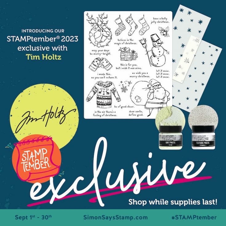STAMPtember 2023 – Tim Holtz – Caly Person