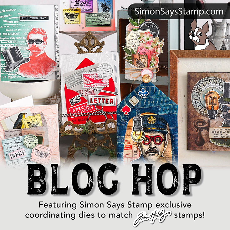 Tim Holtz Industrial Coordinating Dies Blog Hop
