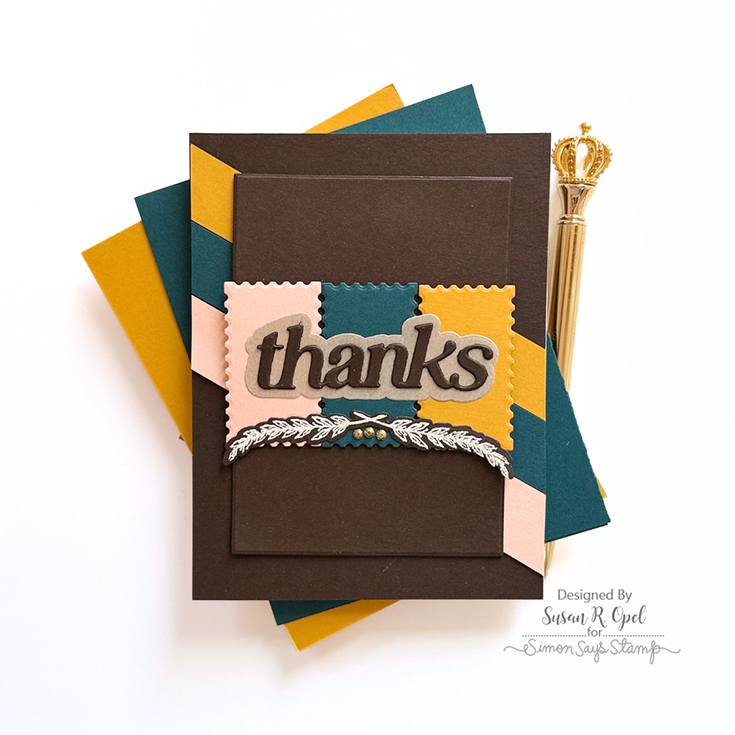Susan R. Opel Tim Holtz Industrial Coordinating Dies Blog Hop