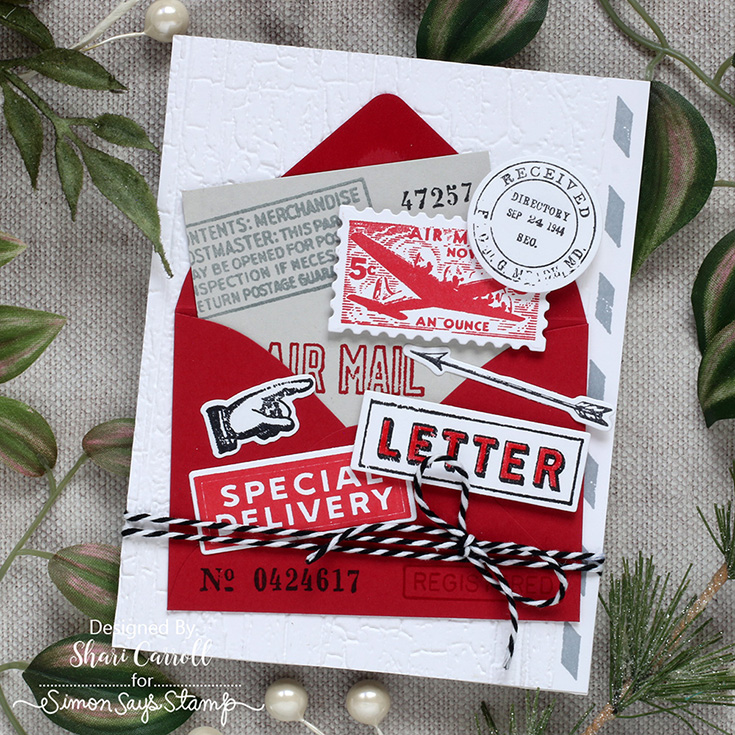 Shari Carroll Tim Holtz Industrial Coordinating Dies Blog Hop