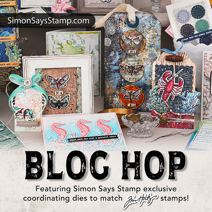 ShTim Holtz Random Things Coordinating Dies Blog Hop